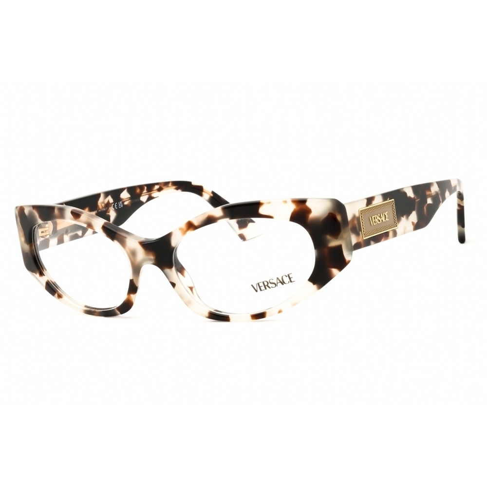 NWT Versace VE3369 Tortoise Cat Eye 51mm Eyeglasses